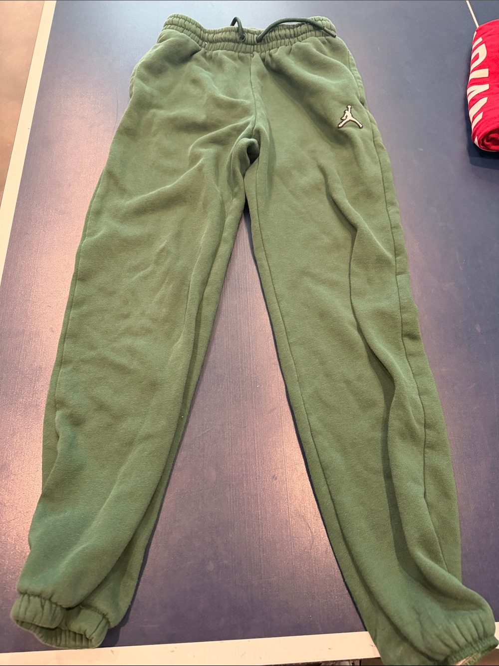 Jordan Olive Green Kids Jogger Sweatpants